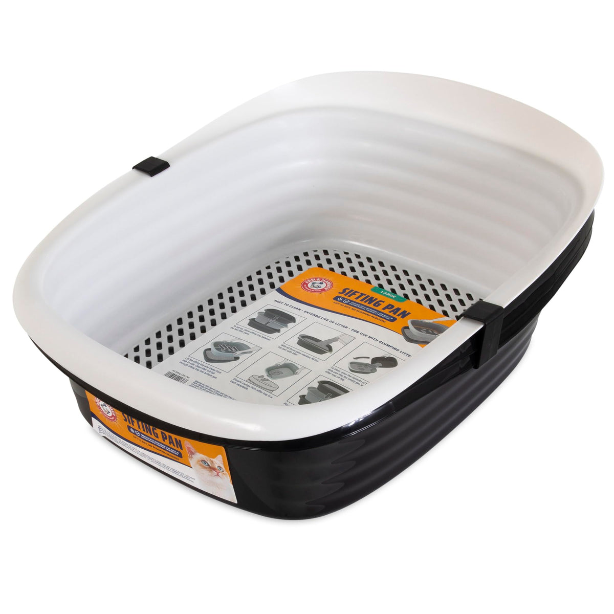 Arm & Hammer 42036 Large Sifting Litter Pan
