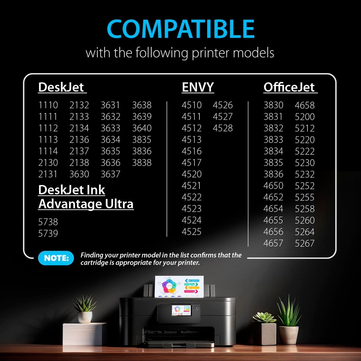 Smart Ink Remanufactured Ink Cartridges Replacement for HP 63 XL 63XL (Black & Color 2 Combo Pack) for Envy 4520 4522 4516 OfficeJet 3833 3830 4650 3836 5255 5200 DeskJet 3630 3632 3836 3634 Printer 🍁 All In One Marketplace Canada