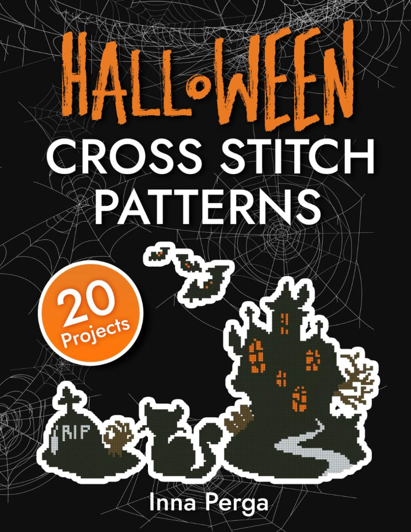 Halloween Cross Stitch Patterns: 20 Projects-1