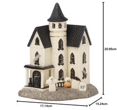 Lenox Vintage Halloween Light-Up Manor Figurine-8