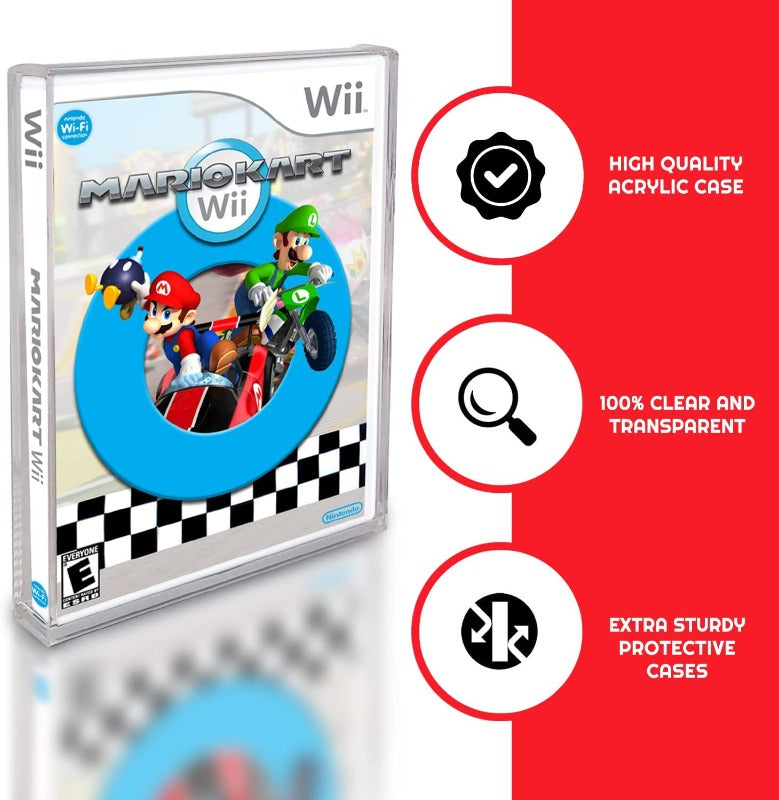 Acrylic Protector DVD (Wii, GameCube, PS2, Xbox, Xbox360)- Pack of 2-6