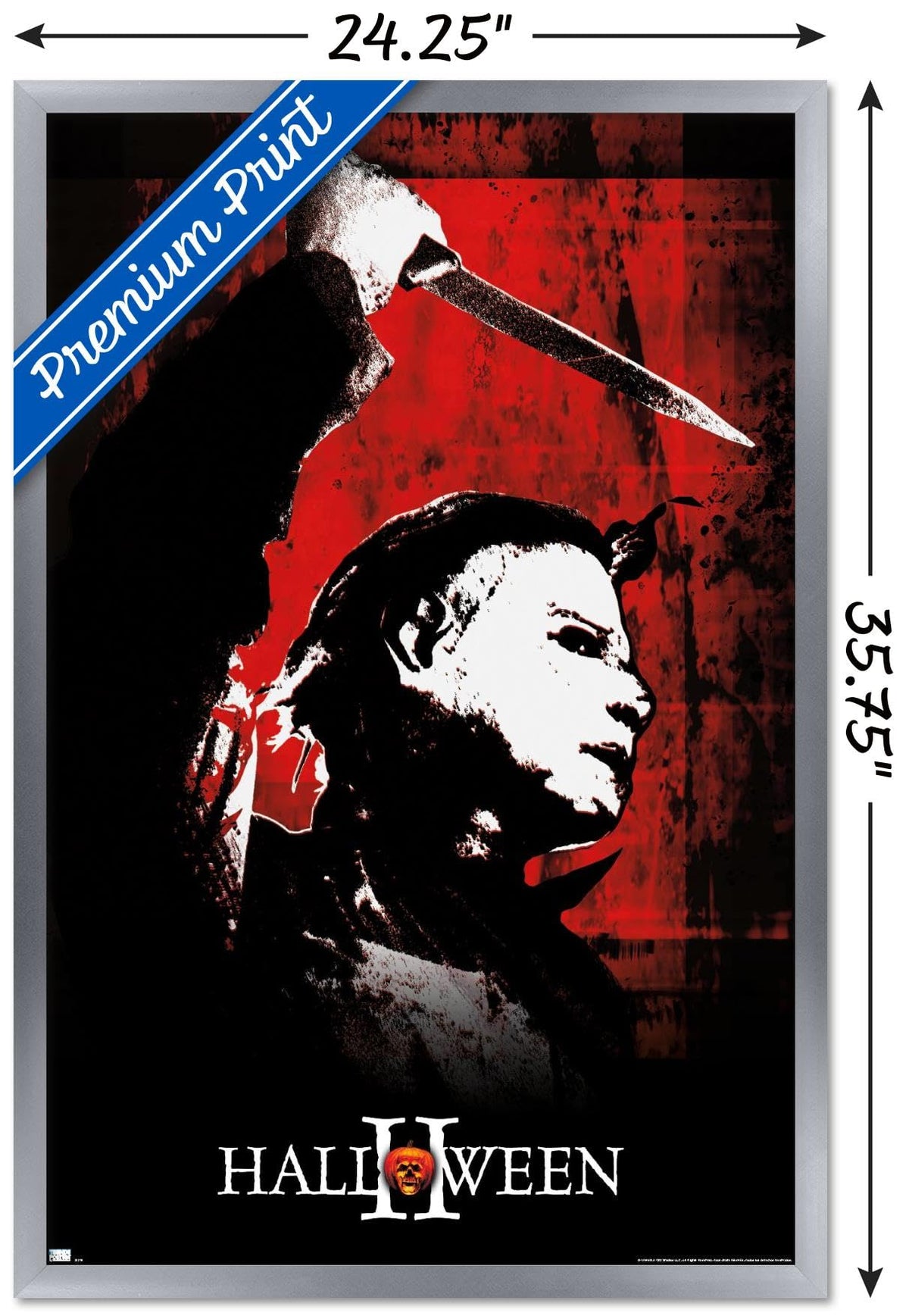 Halloween II - Red Wall Poster-3