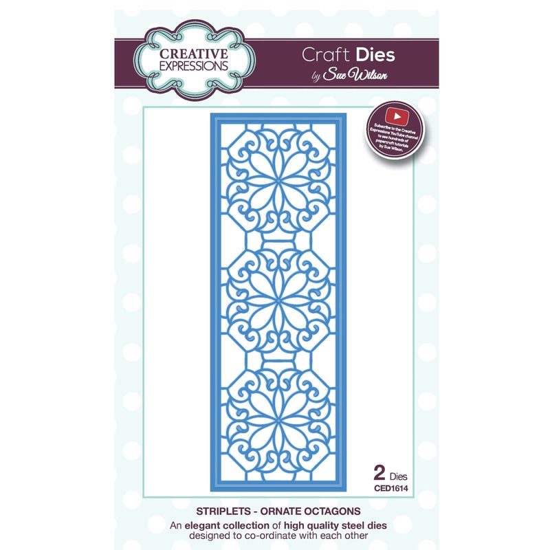 Sue Wilson Dies - Mini Striplet - Ornate Octagons-1