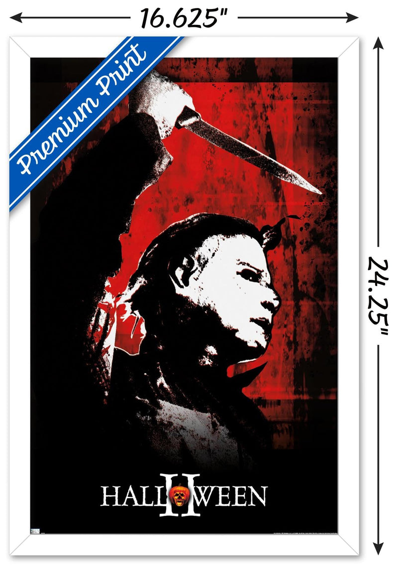 Halloween II - Red Wall Poster-3