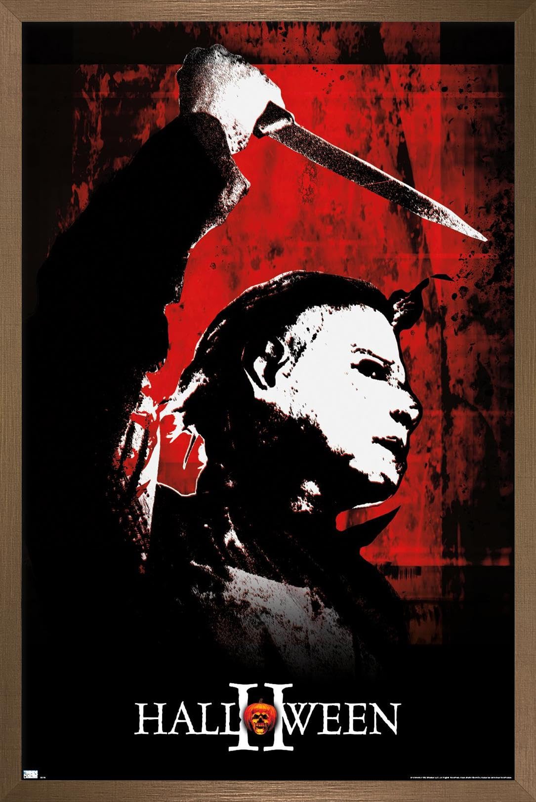 Halloween II - Red Wall Poster-1