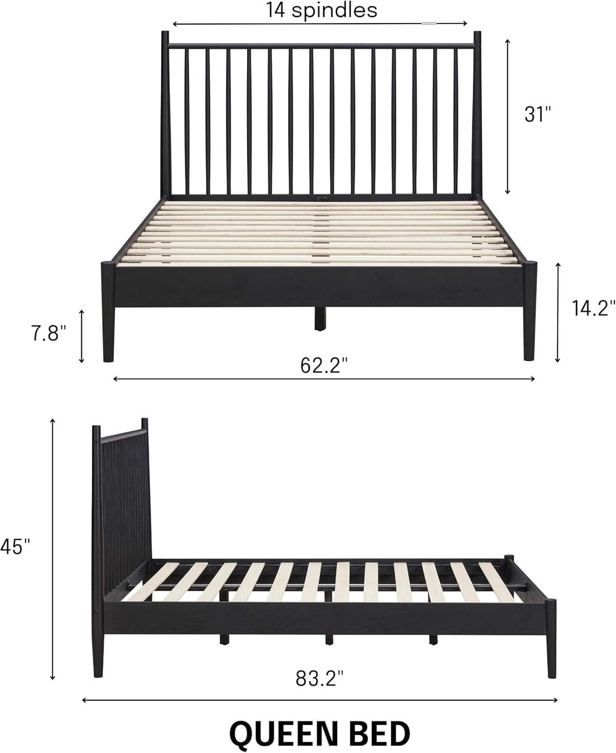Inno Wooden Bed Frame-8