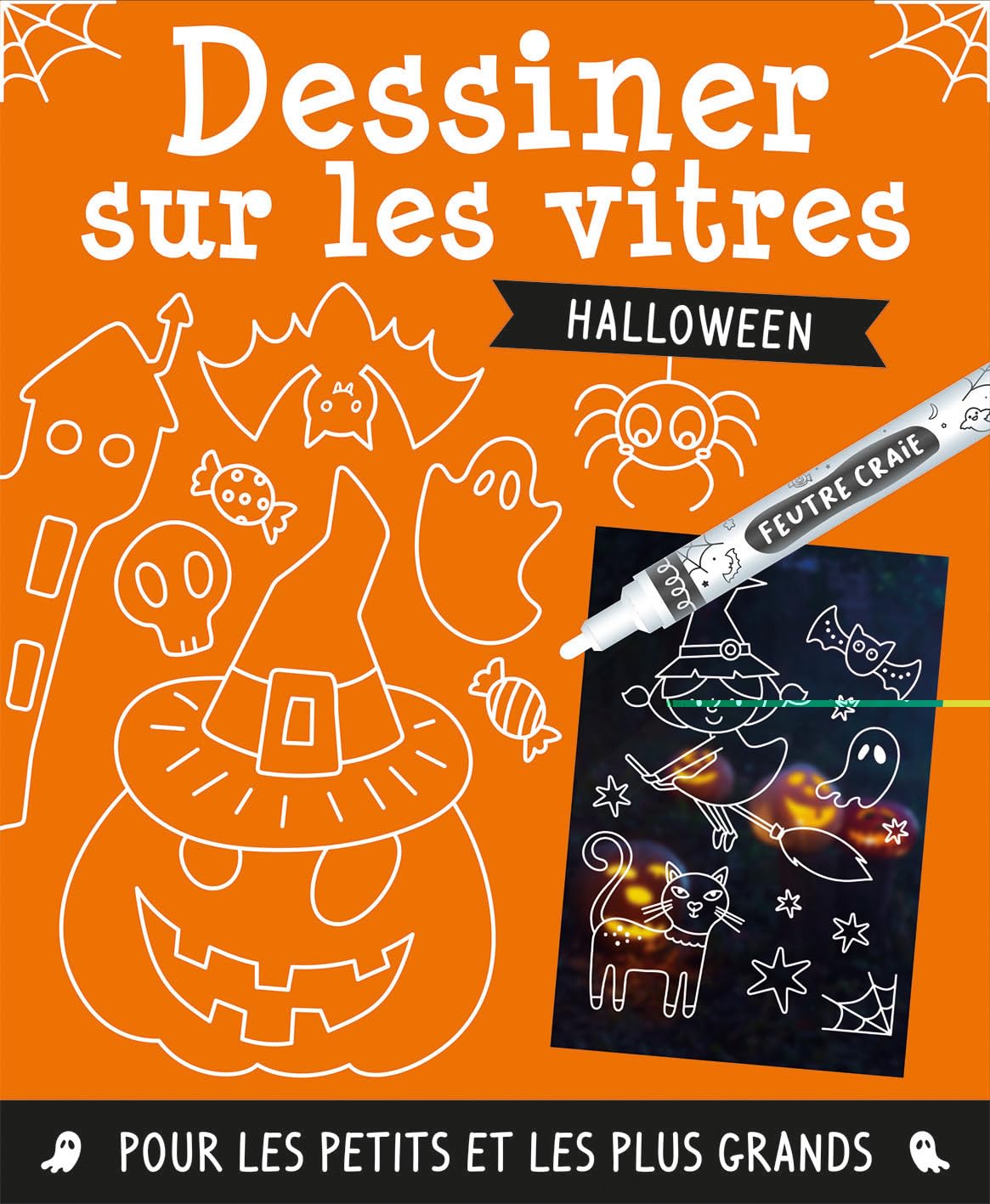 Dessiner sur les vitres - Halloween-1