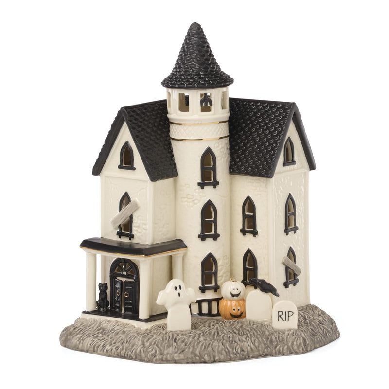 Lenox Vintage Halloween Light-Up Manor Figurine-1