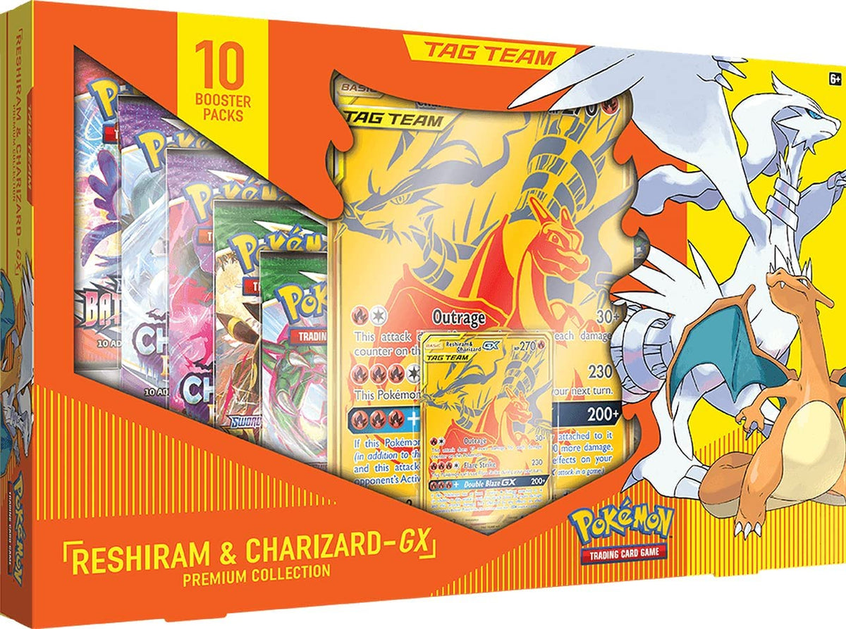 Pokémon TCG - Sun & Moon - Reshiram & Charizard Gx Premium Collection