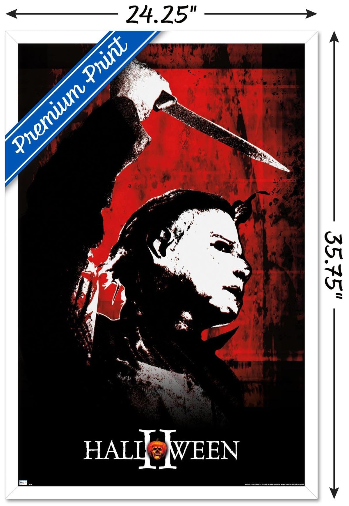 Halloween II - Red Wall Poster-3