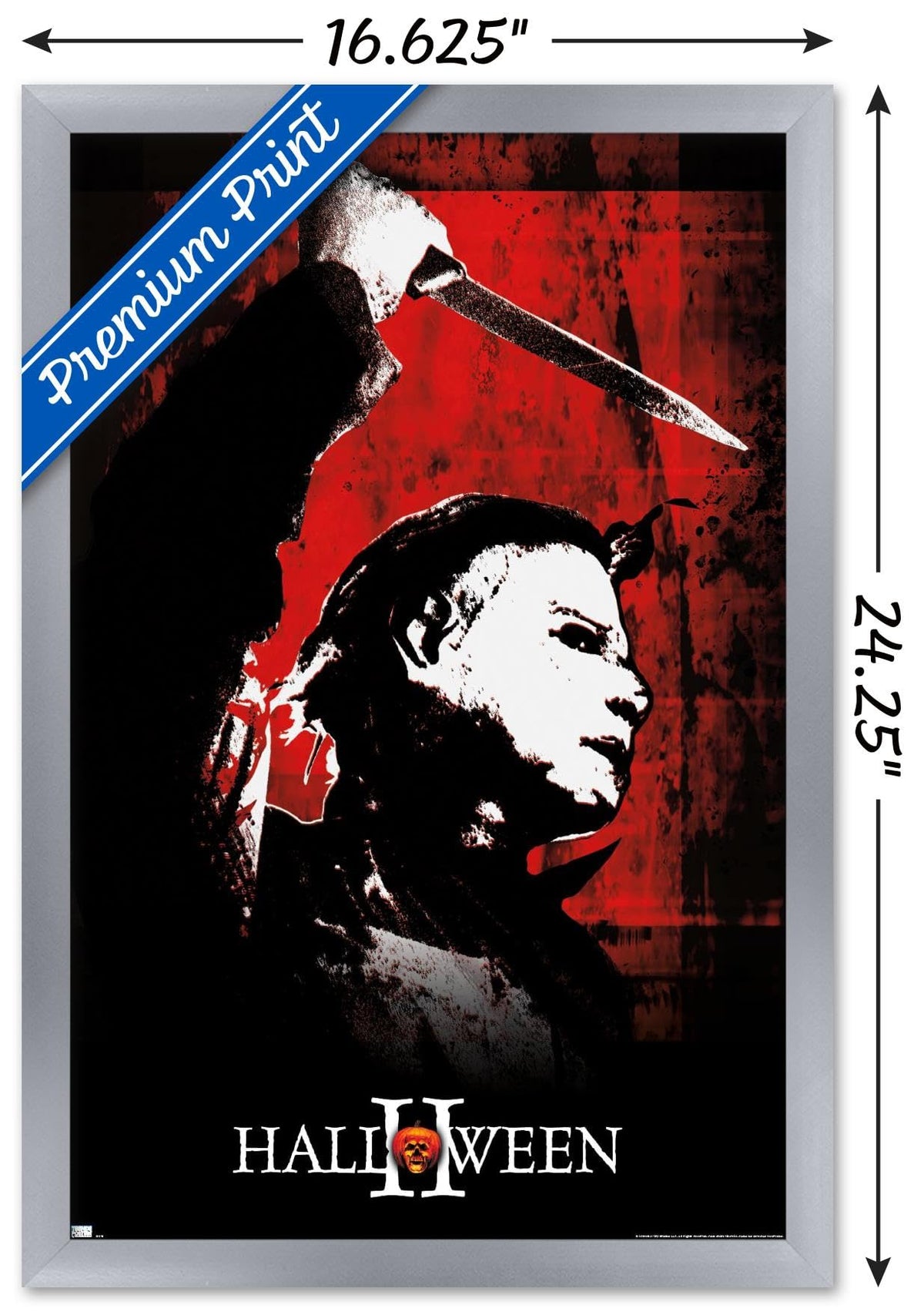Halloween II - Red Wall Poster-3