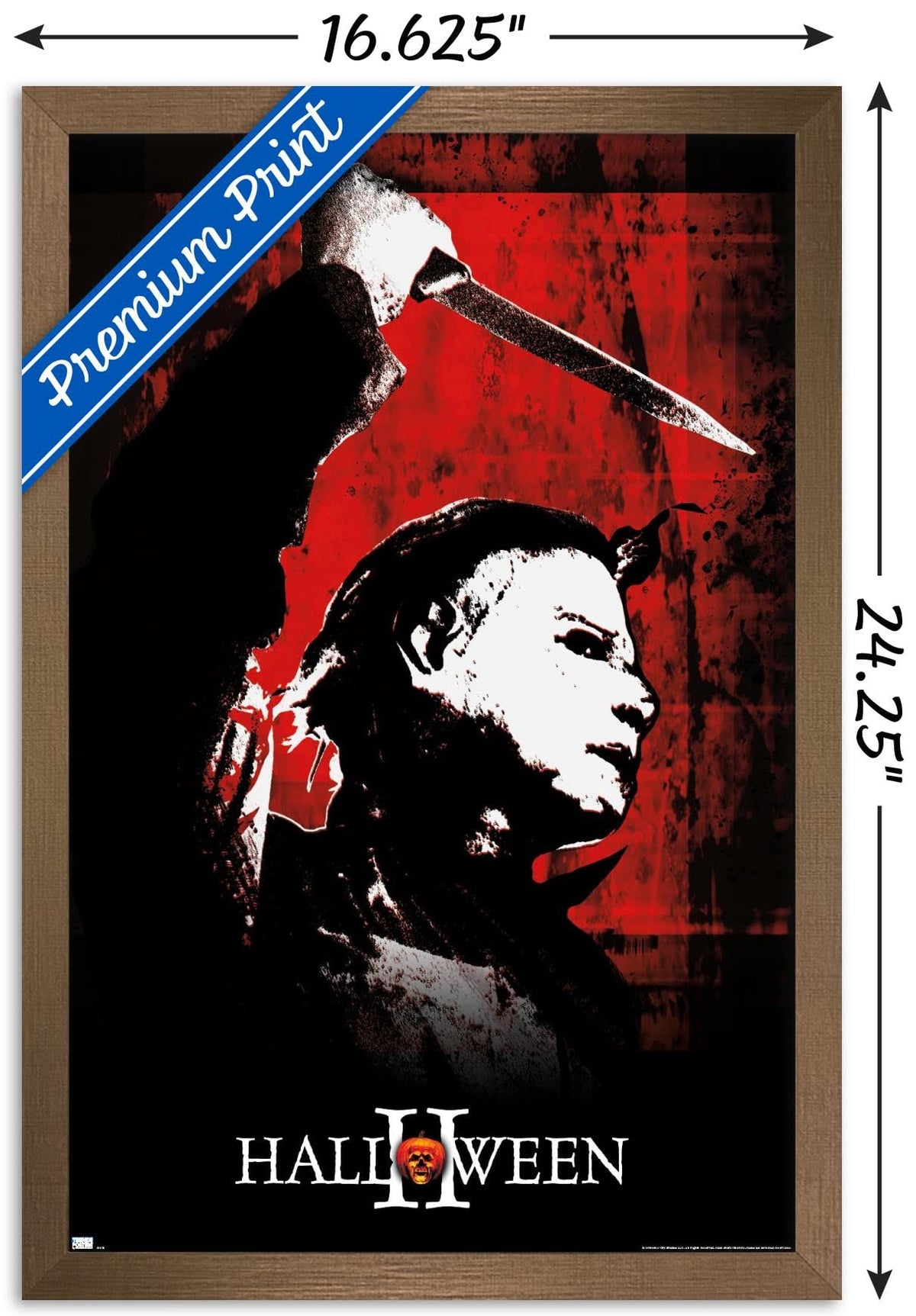Halloween II - Red Wall Poster-3