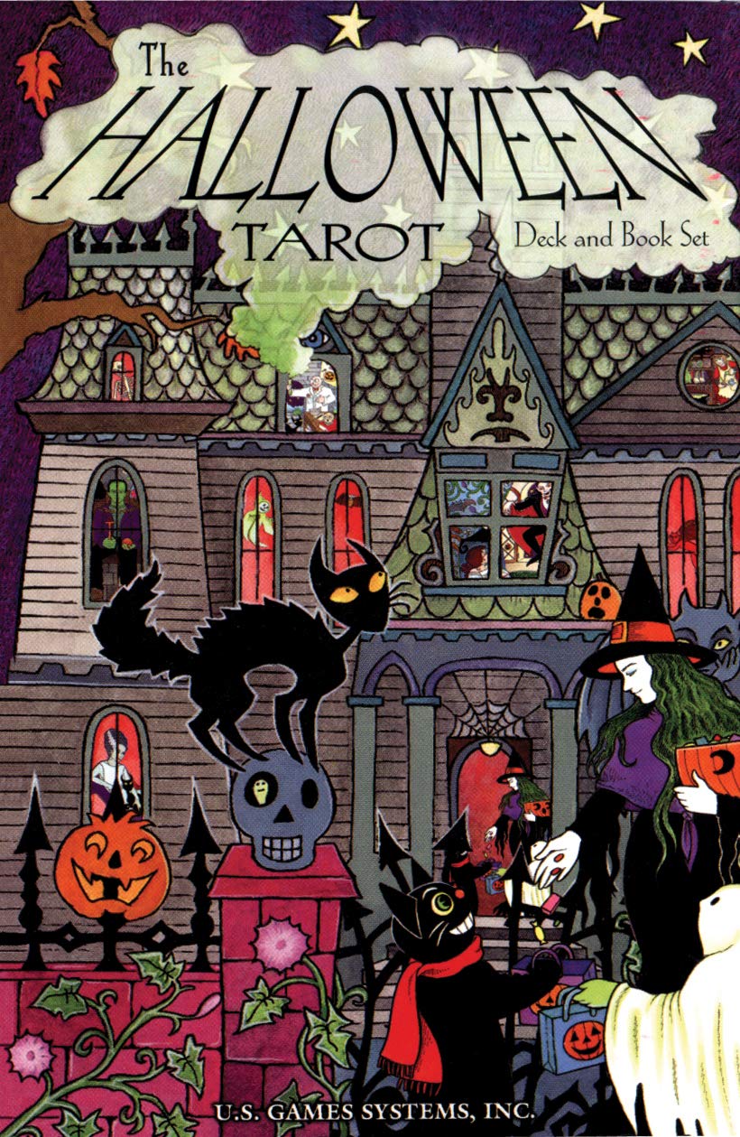 The Halloween Tarot Deck and Book Set-1