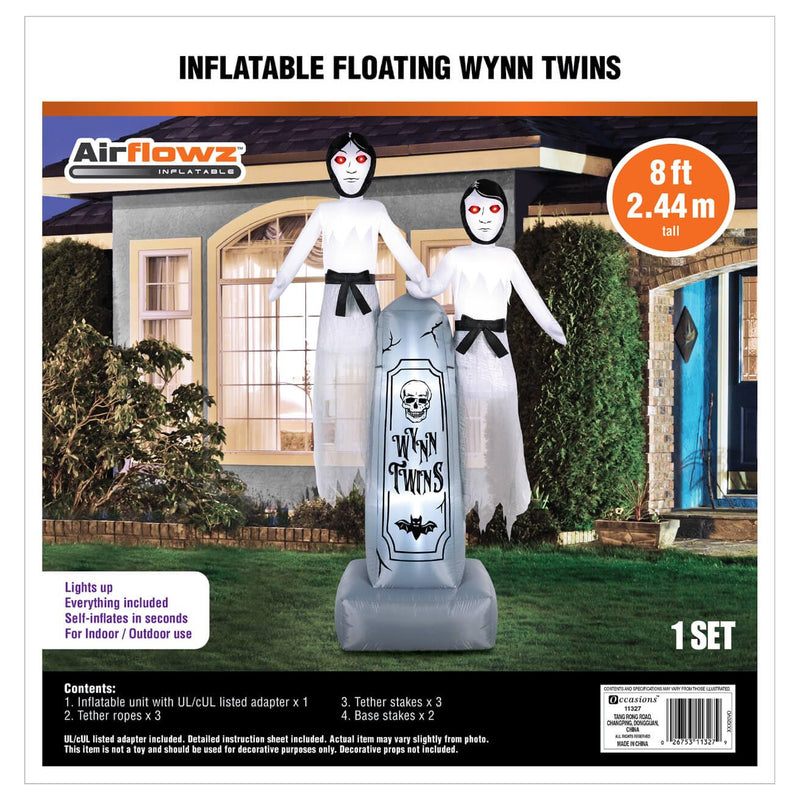 Occasions Halloween 8 Foot Inflatable Floating Wynn Twins-6