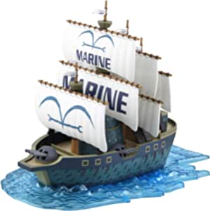 One Piece Grand Ship Collection  MARINE WARSHIP Model Kit-2