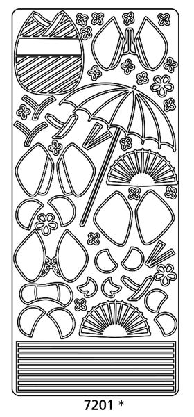 Peel Off Sticker -Chinese Dolls Accessories-1