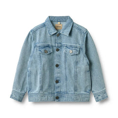 Denim Jacket Bowie | Light Blue | Wheat Kids-2