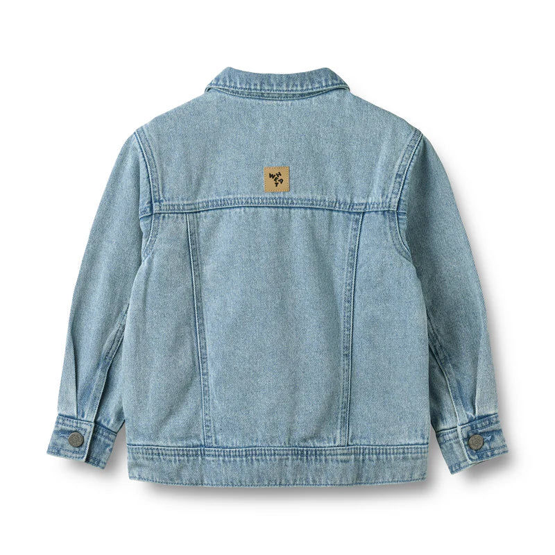 Denim Jacket Bowie | Light Blue | Wheat Kids-3