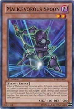 Malicevorous Spoon (SHSP-EN003) - Shadow Specters 1st Edition-1