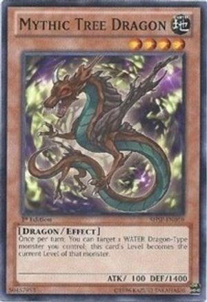 Mythic Tree Dragon (SHSP-EN010) - Shadow Specters 1st Edition-1