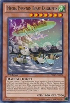 Mecha Phantom Beast Kalgriffin (SHSP-EN028) - Shadow Specters 1st Edition-1