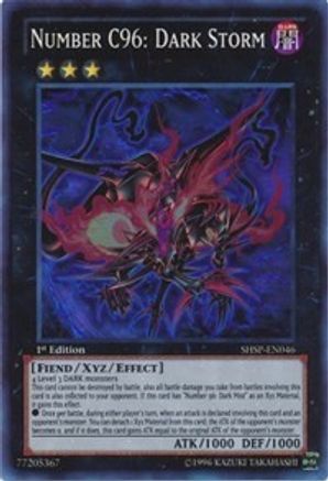 Number C96: Dark Storm (SHSP-EN046) - Shadow Specters 1st Edition-1