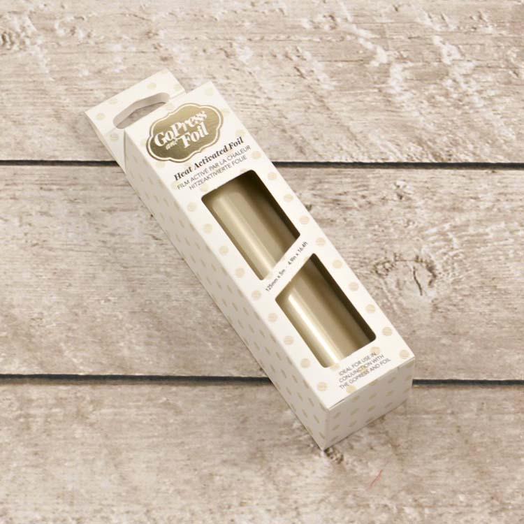 Heat Activated Foil Single Rolls-25