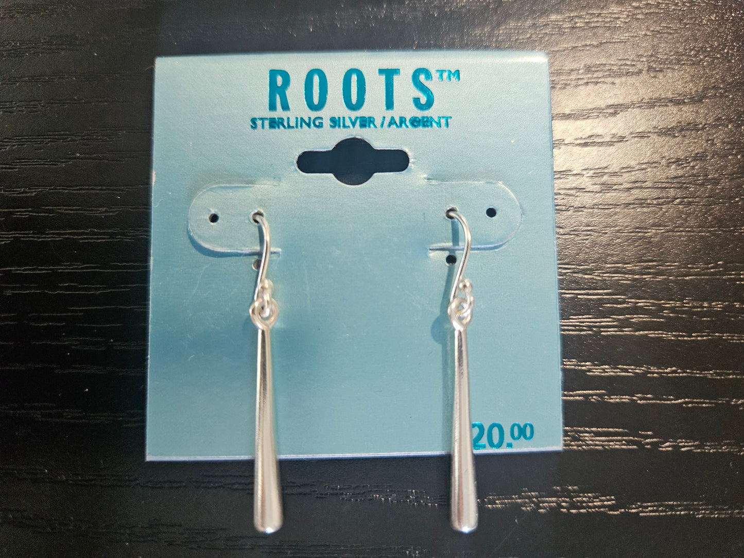 ROOTS Sterling Silver Dangle Earrings