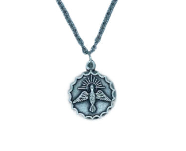 Dove of the Holy Spirit Confirmation Necklace-2