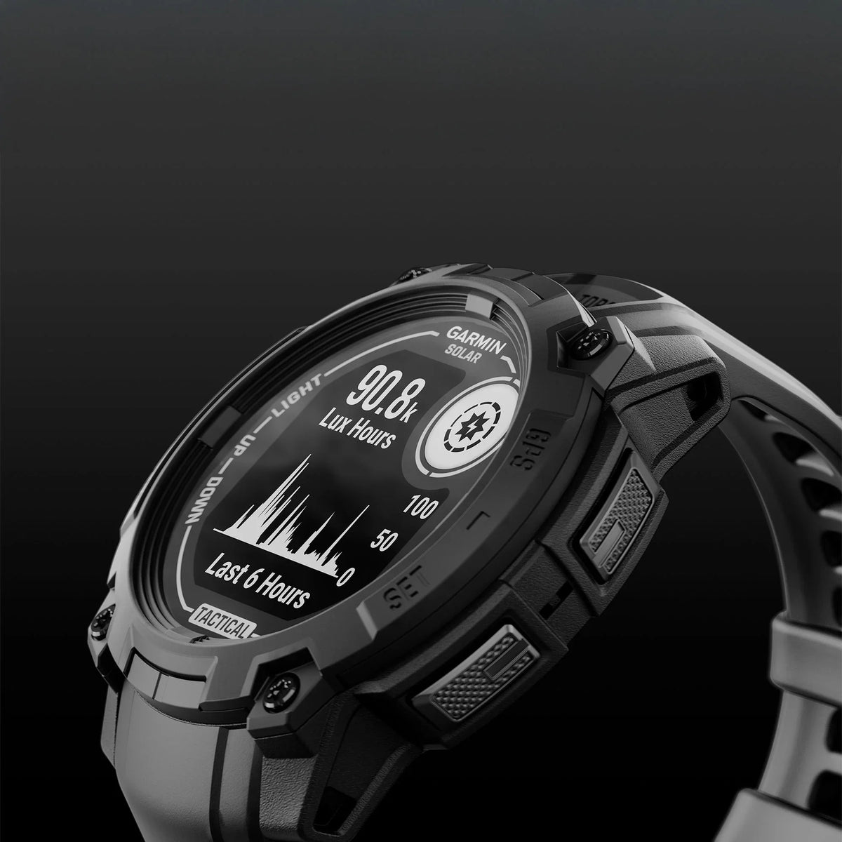 Garmin Instinct 3 45mm Solar Tactical Edition GPS Watch Black-12