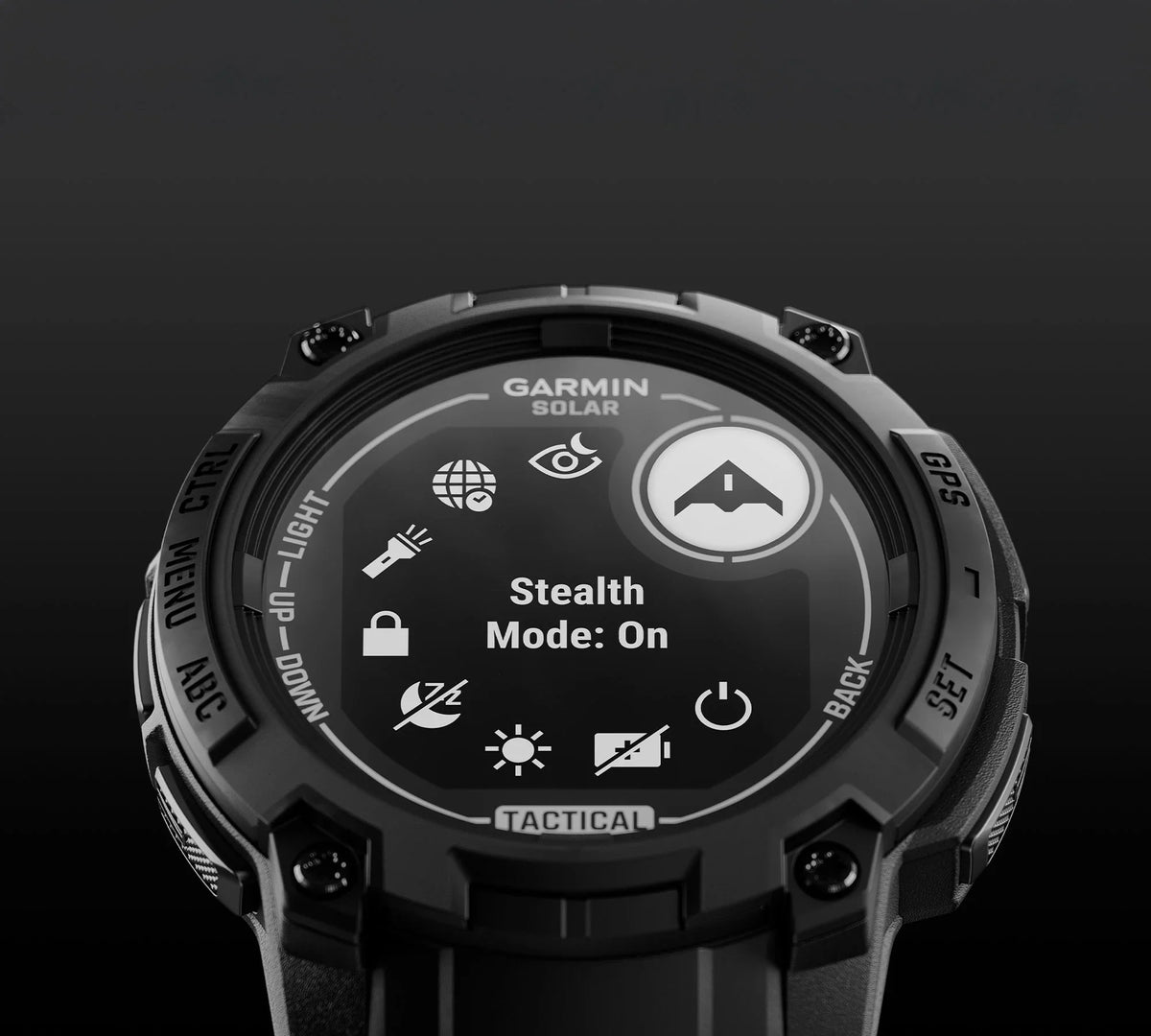 Garmin Instinct 3 45mm Solar Tactical Edition GPS Watch Black-13