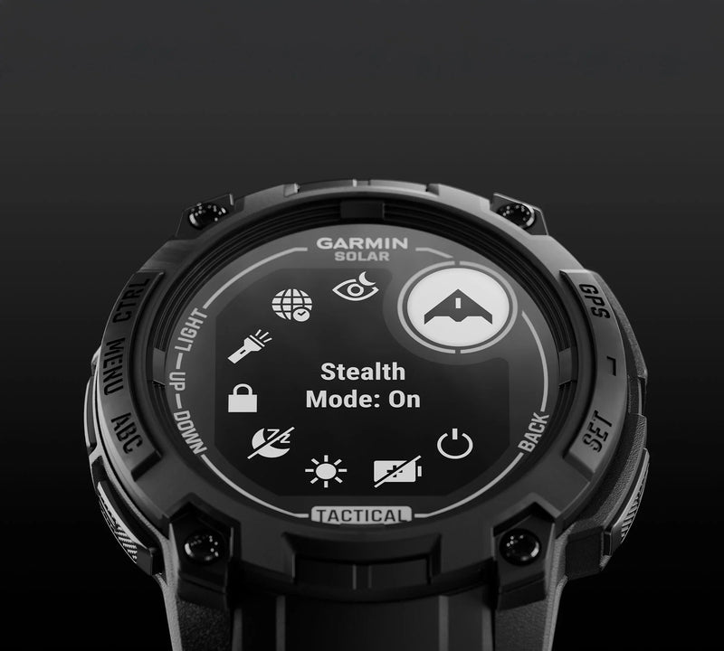 Garmin Instinct 3 45mm Solar Tactical Edition GPS Watch Black-13