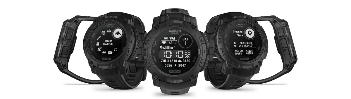 Garmin Instinct 3 45mm Solar Tactical Edition GPS Watch Black-17