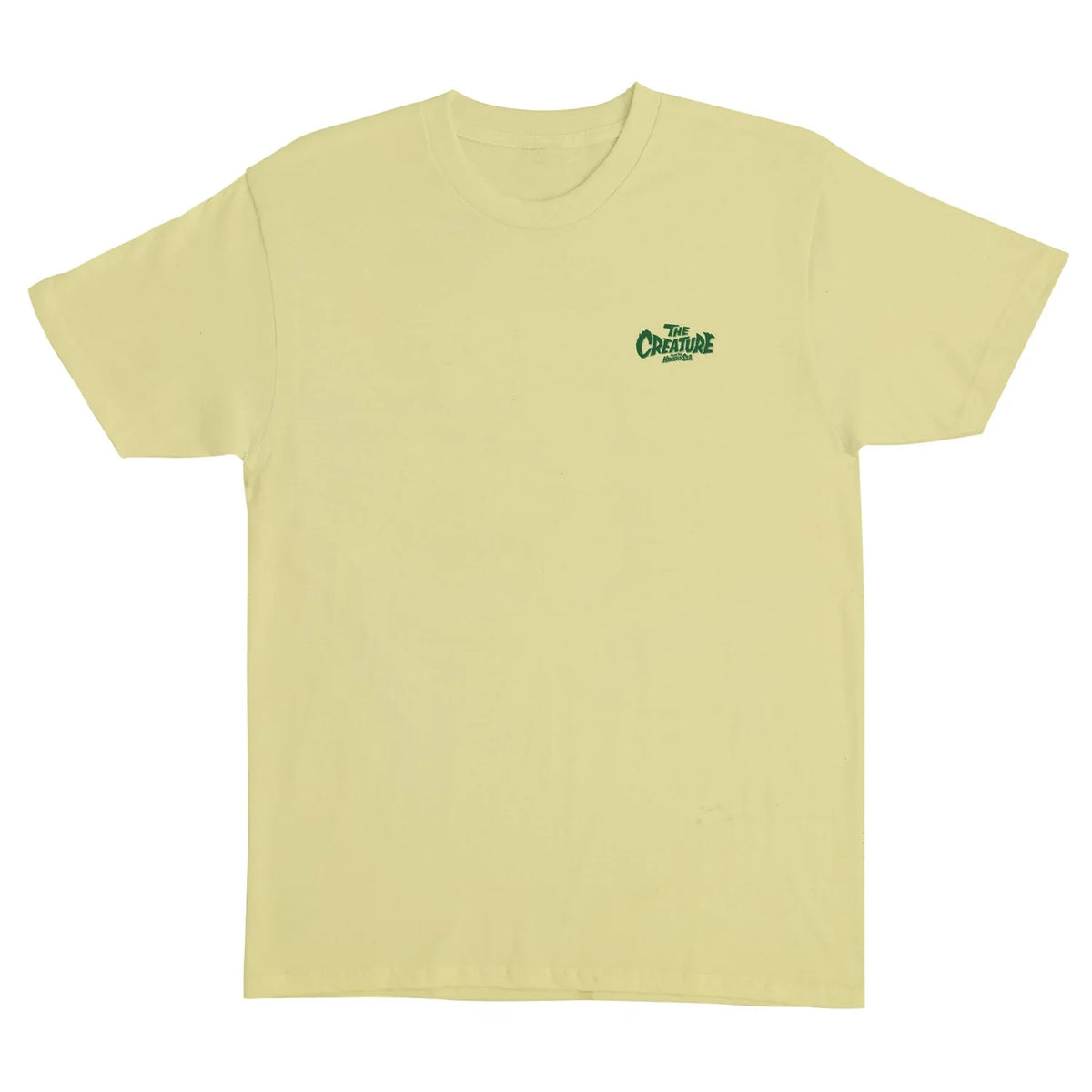 Creature 'Haunted Sea' Tee Cornsilk Yellow-1
