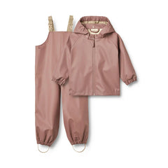 Rainwear Charlie Set | Dusty Lilac | Wheat Kids-1