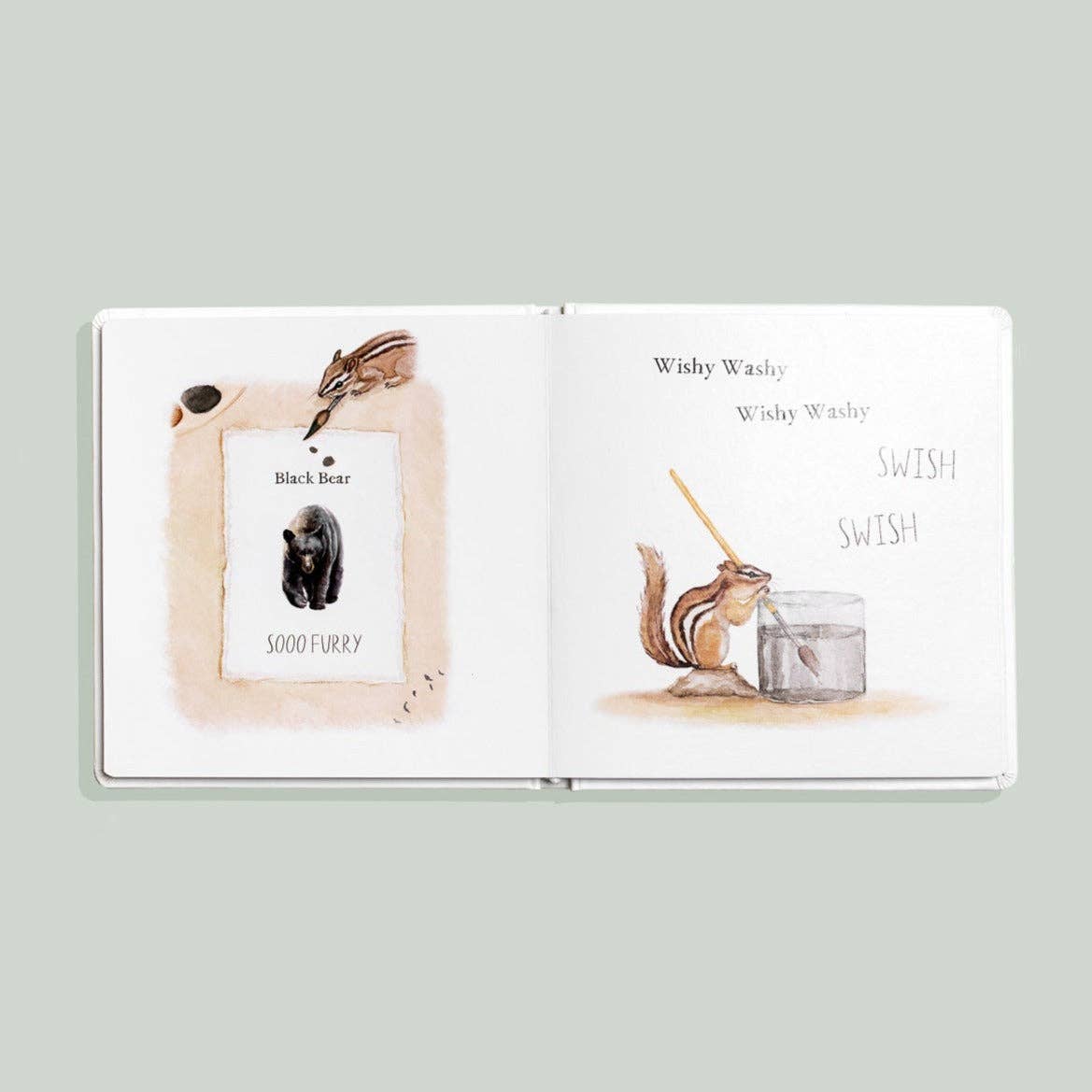 Paige Tate & Co. - Wishy Washy: A Board Book of First Words and Colors - Ages 0–24 Months-4