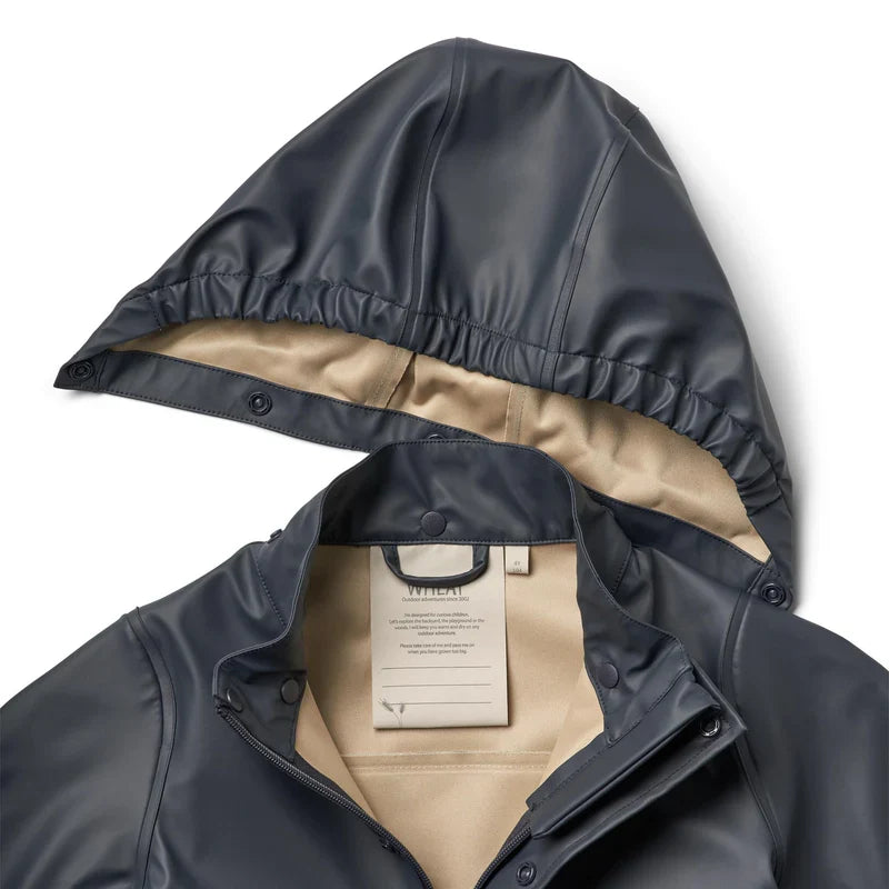 Rainwear Ollo Jacket | Ink | Wheat Kids-3