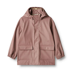 Rainwear Ollo Jacket | Dusty Lilac | Wheat Kids-1