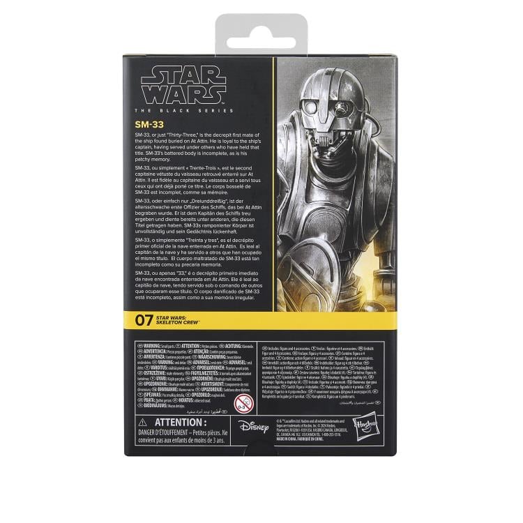 Star Wars: The Black Series 6" SM-33 (Skeleton Crew) Deluxe Action Figure-16