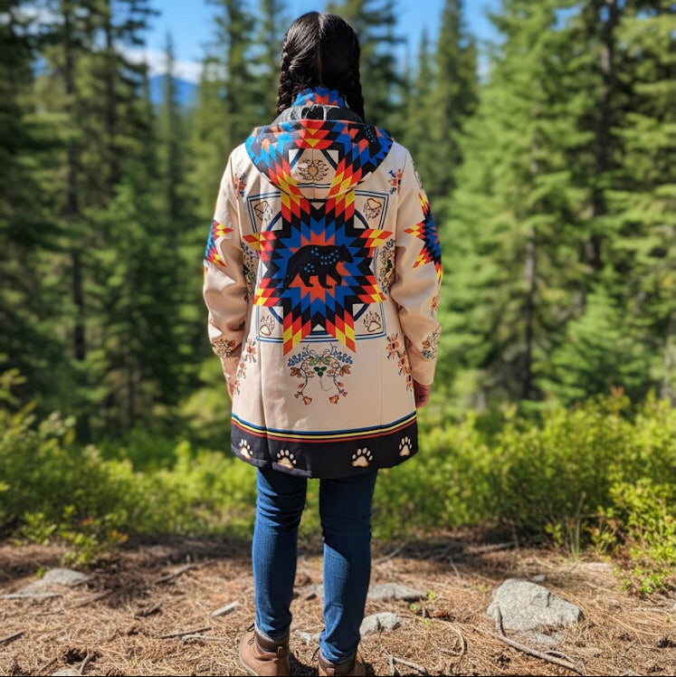 Bear3/4-Length Coat-2