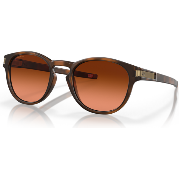 Oakley 'Latch' Sunglasses - Matte Brown turquoise-1