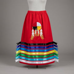 Four direction Ribbon Skirt-2