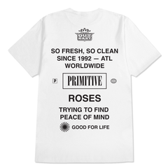 Primitive x Outkast 'Stripes' Tee - White-2