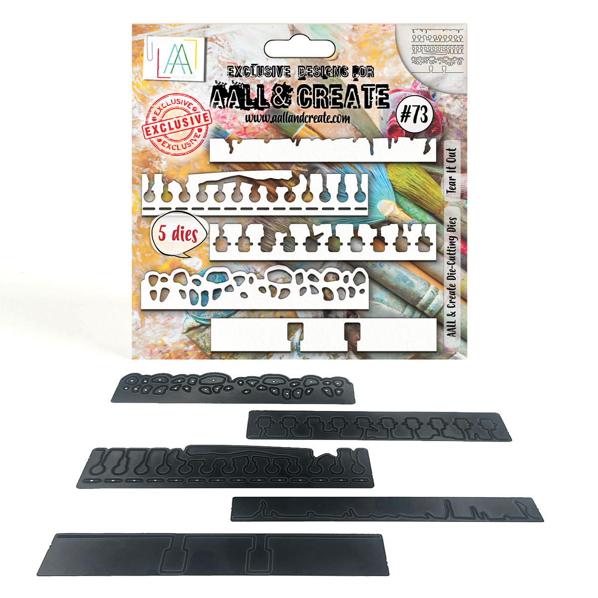 AALL and Create - Die-Cutting Die Set - Tear It Out-1