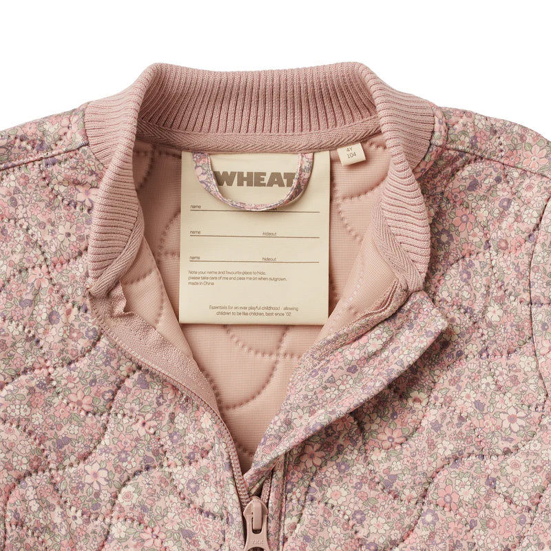 Thermo Jacket Loui | Powder Flower Meadow | Wheat Kids-3