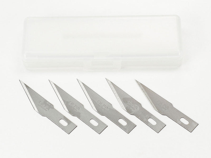 Tamiya Modeler Knife Pro Replacement Blade (Straight, 5PCS) 74099-1