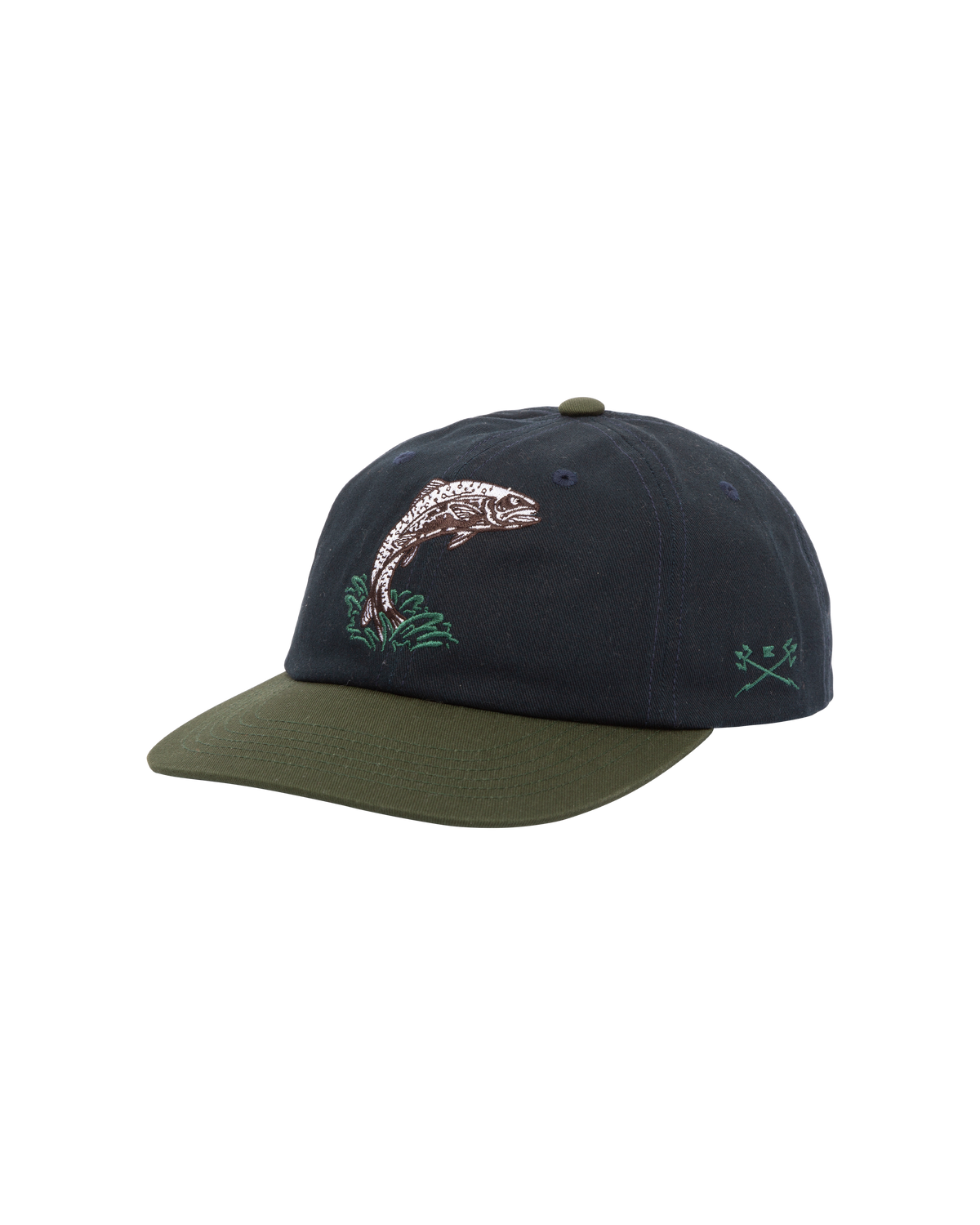 Dark Seas 'Jumper' Cap - Navy-1