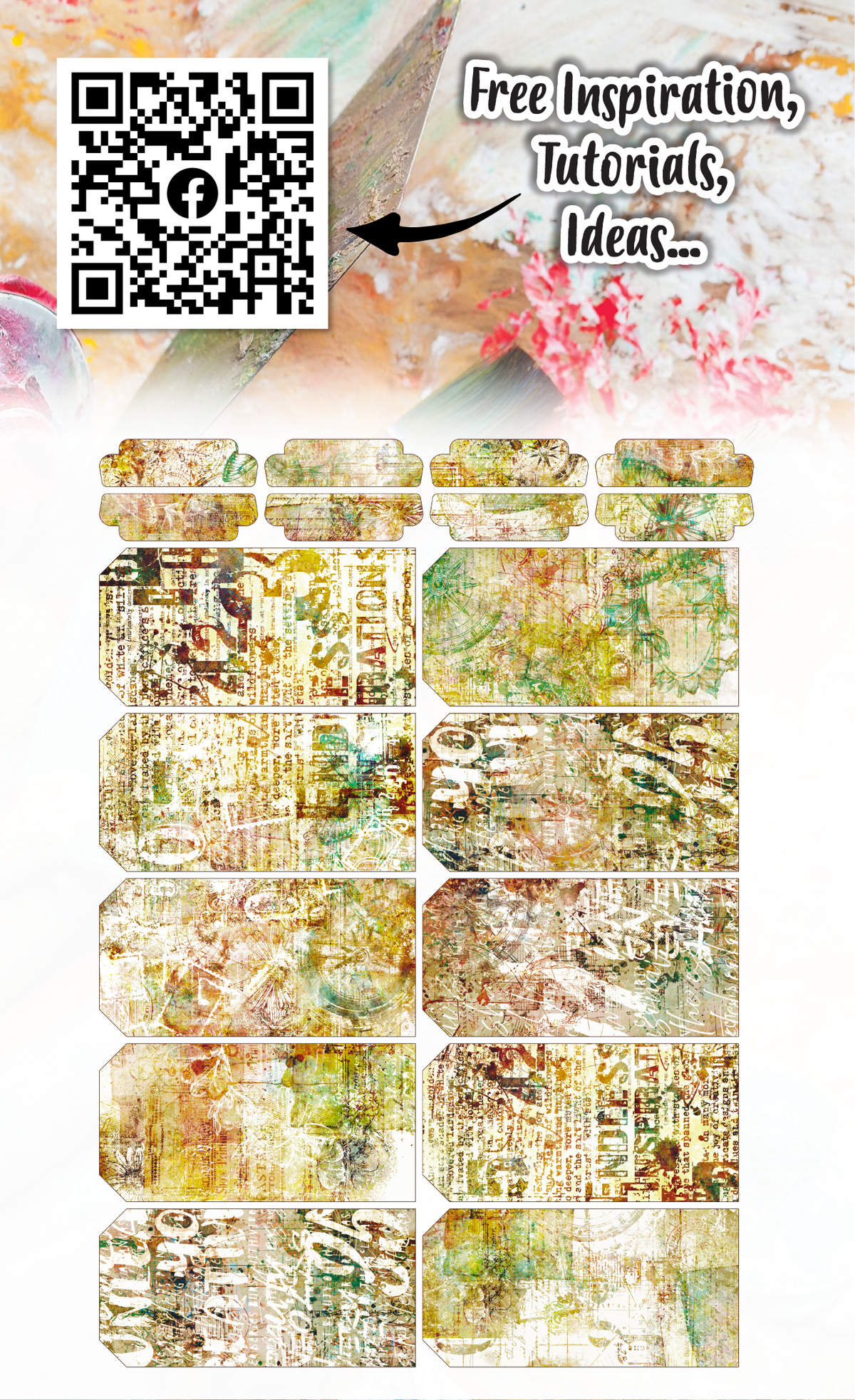 AALL and Create - Ephemera Die-Cuts - Faded Memories-2