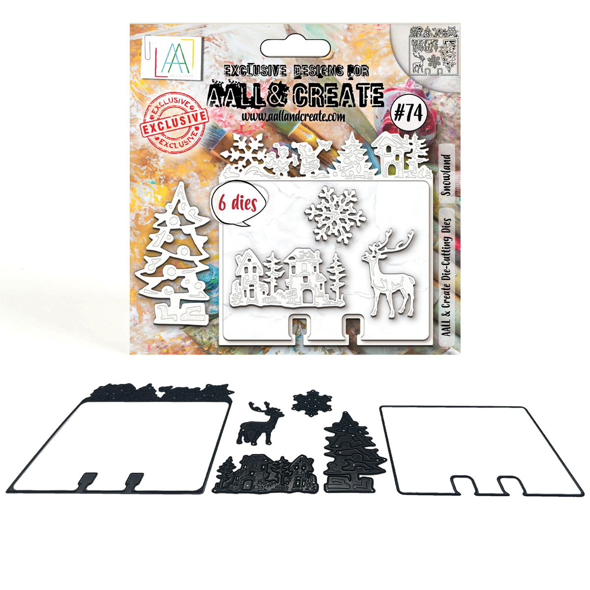 AALL and Create - Die-Cutting Die Set - Snowland-1