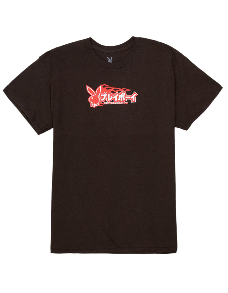 Color Bars X Playboy 'Livery' Tee - Brown-1
